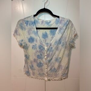 Cute Tie Dye Top